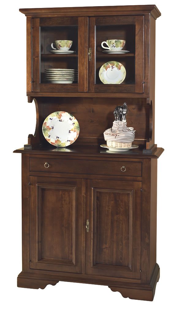 Credenza 2 ante con alzata