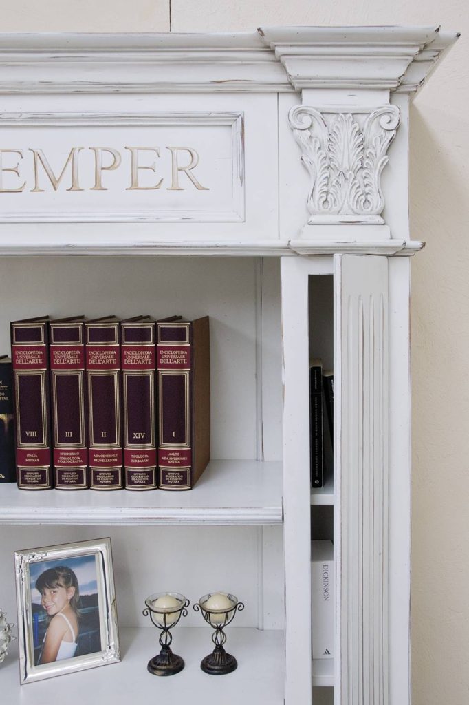 Libreria con capitelli e colonne apribili - immagine 3